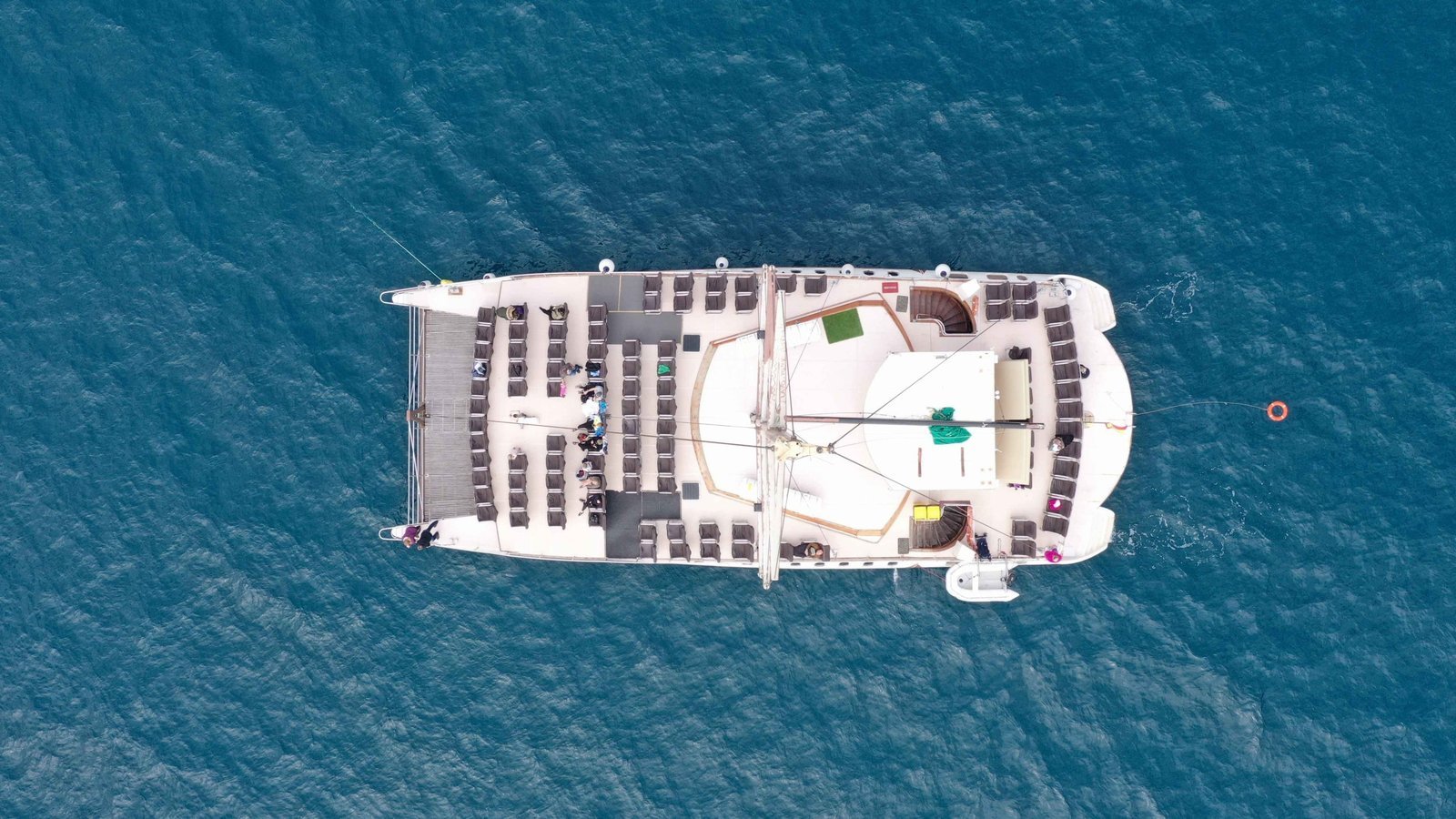 Large event catamaran in Gran Canaria